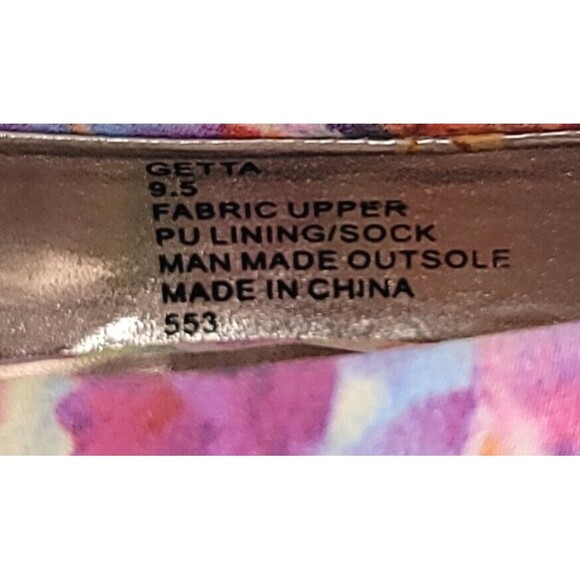 Madden Girl Getta Womens Size 9.5 Multicolor Stiletto Pump Heels Slip On Shoes - Picture 6 of 11